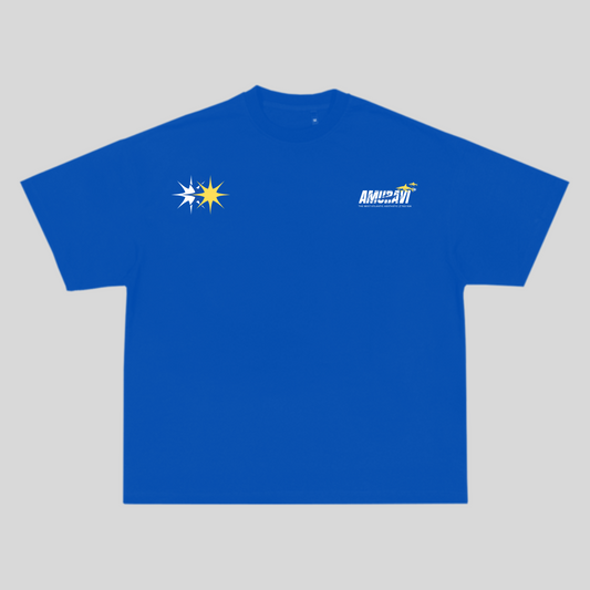 Camiseta Oversized "Guacimeta Azul"