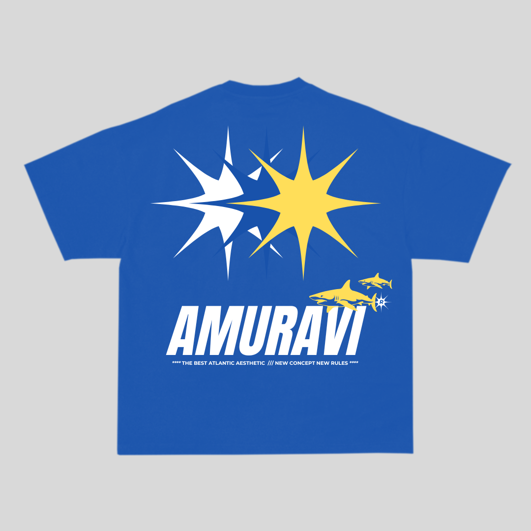 Camiseta Oversized "Guacimeta Azul"