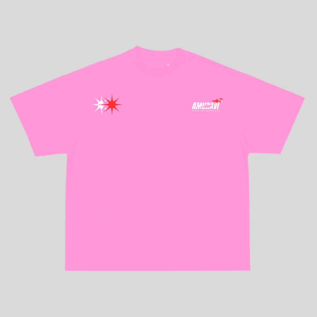 Camiseta Oversized "Guacimeta Rosa"