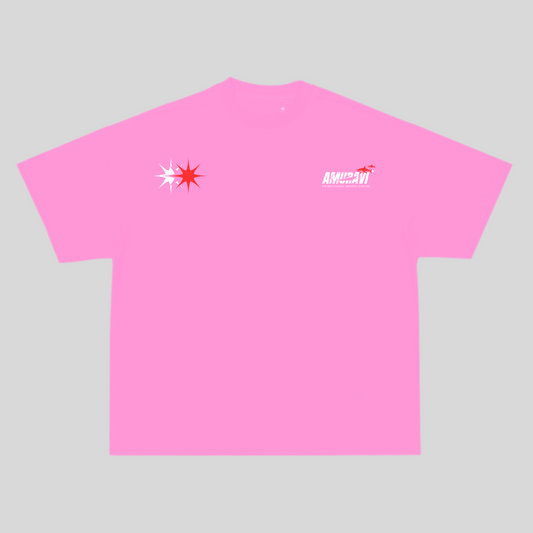 Camiseta Oversized "Guacimeta Rosa"