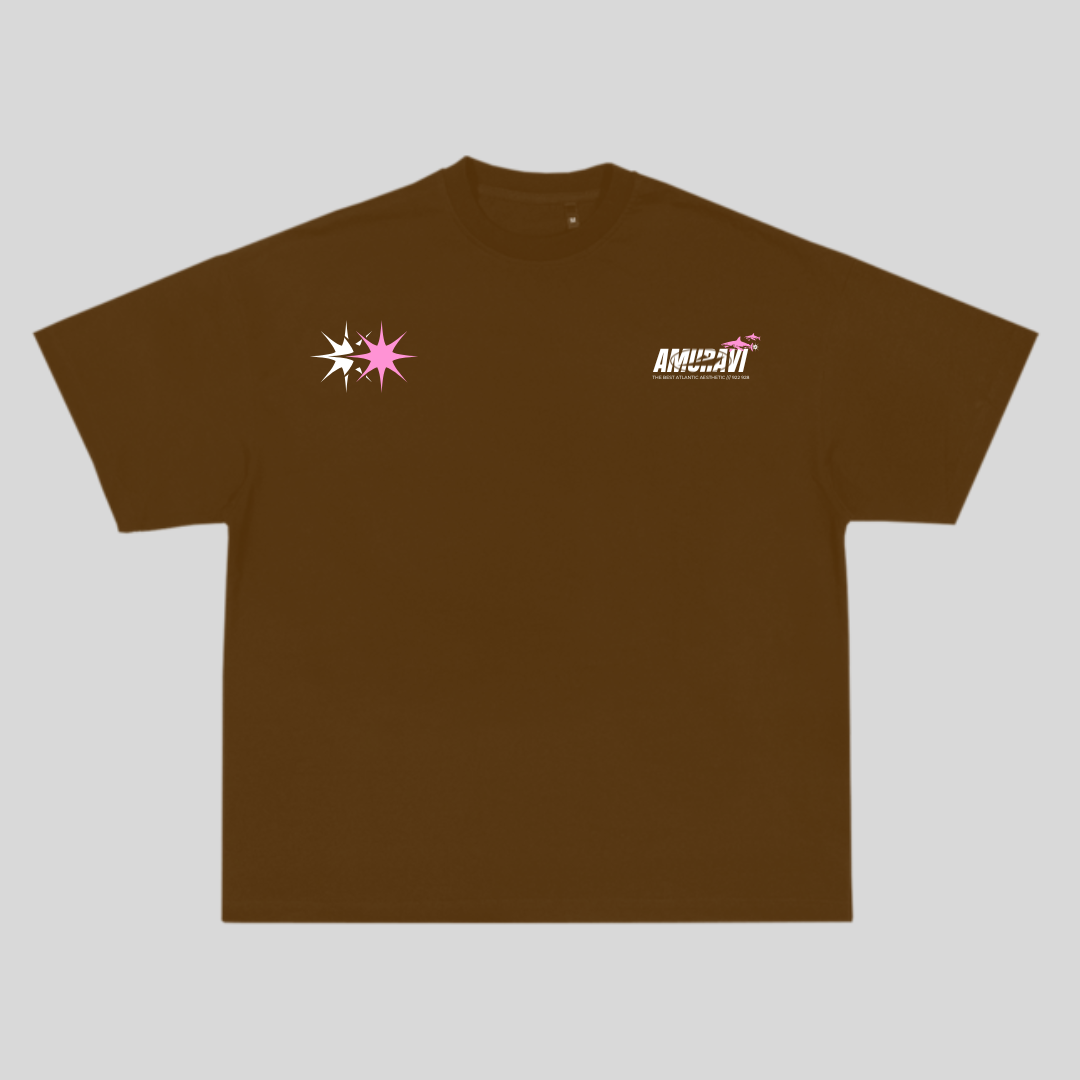 Camiseta Oversized "Guacimeta Marrón"