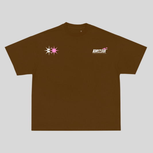 Camiseta Oversized "Guacimeta Marrón"