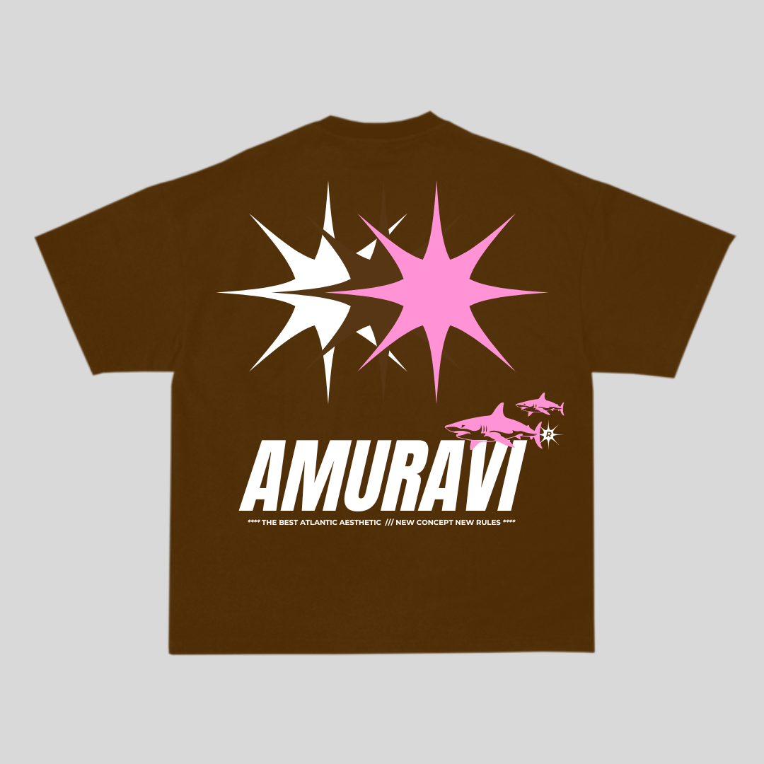 Camiseta Oversized "Guacimeta Marrón"