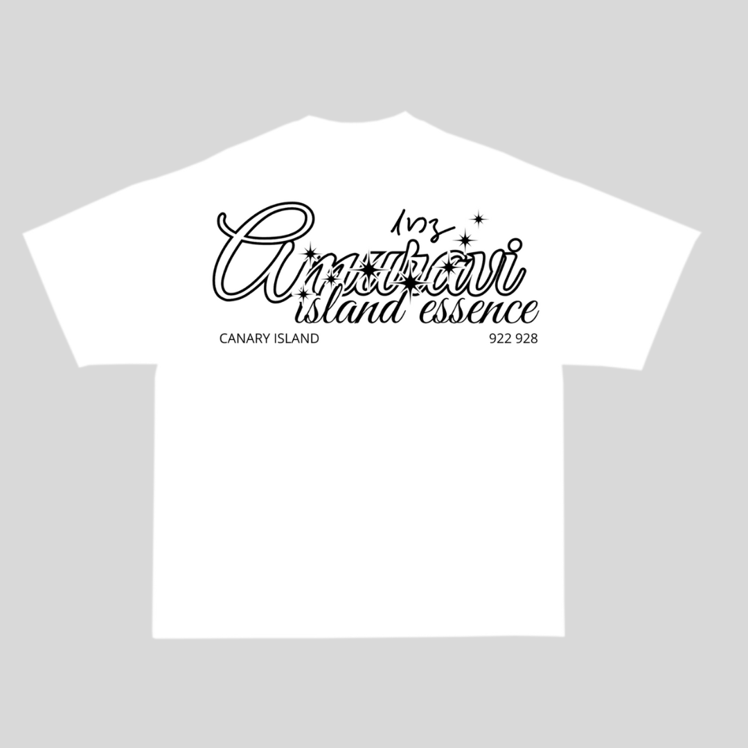 CAMISETA OVERSIZED ISLAND ESSENCE WHITE