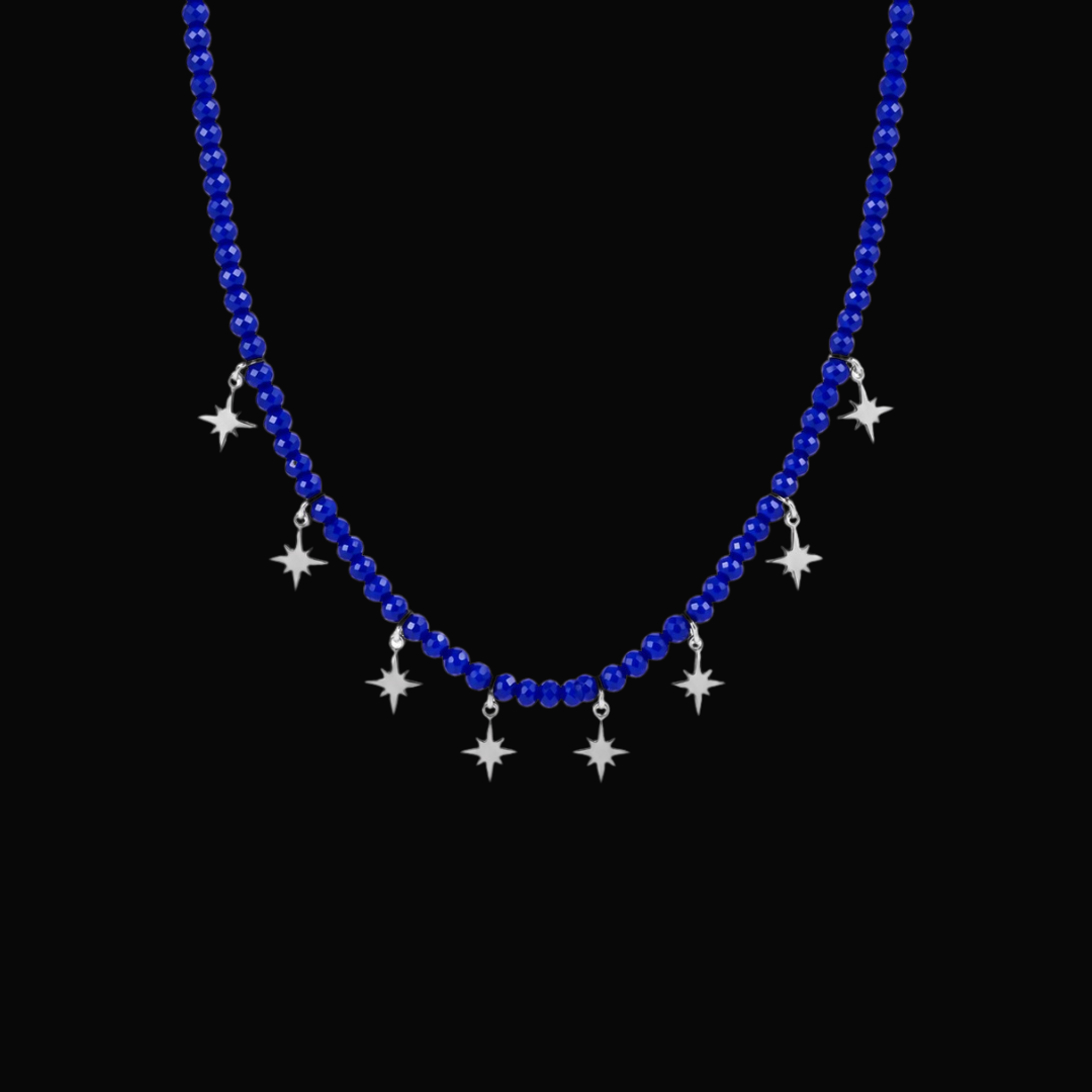 Collar "Las Ocho Islas Plateada"