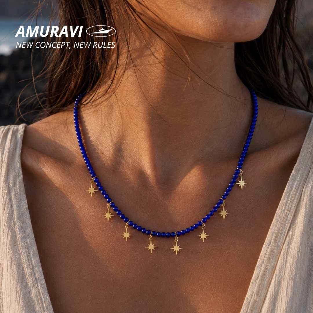 Collar "Las Ocho Islas Dorado"